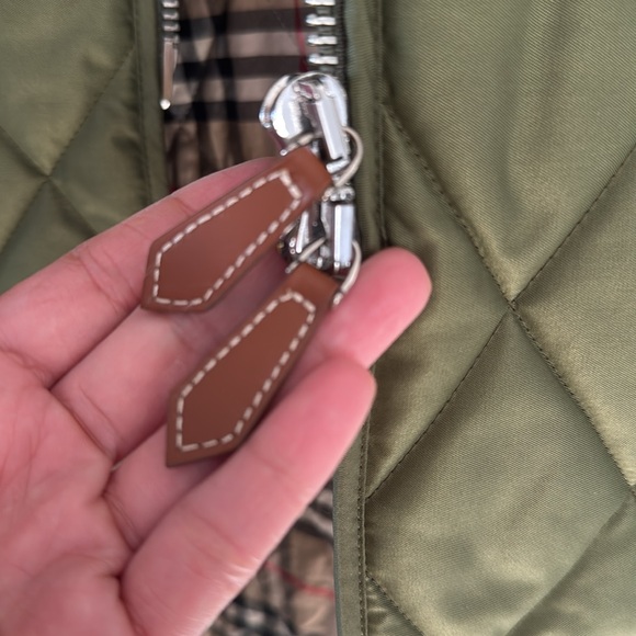 Authentic Burberry Monogram Motif Quilted Riding Coat - Picture 15 of 17